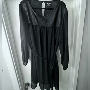PERFECT Black Dress - CITY CHIC-EUC Size 18